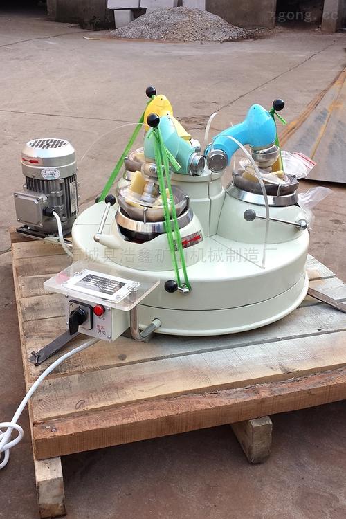小型玛瑙XMPφ120×3实验室三头研磨机 实验室成套设备的高效研磨解决方案